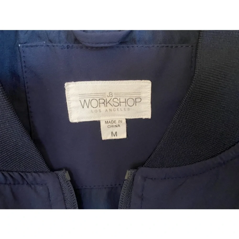 JB Workshop Los Angeles Navy Full Zip Jacket